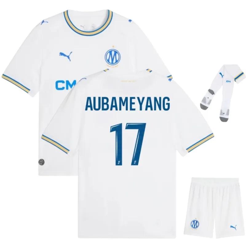 Maglia Kit Bambini Casa Marseille 2026/27 AUBAMEYANG