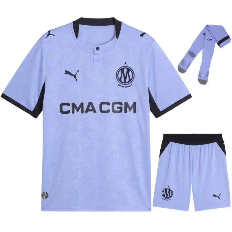 Marseille 2026/27 Third Kids Kit Jersey