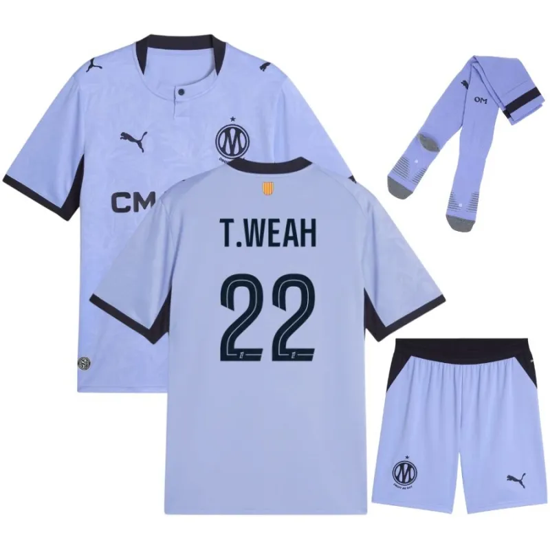 Camiseta Conjunto Infantil Tercera Marsella 2026/27 T.WEAH
