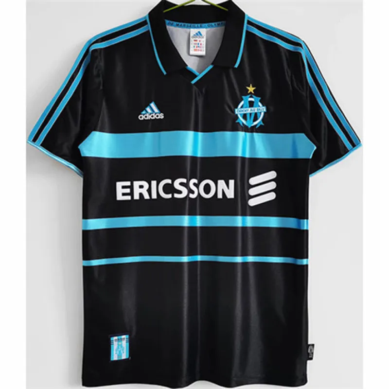 Marseille Retro Drittes Trikot 1999/00 - Schwarz