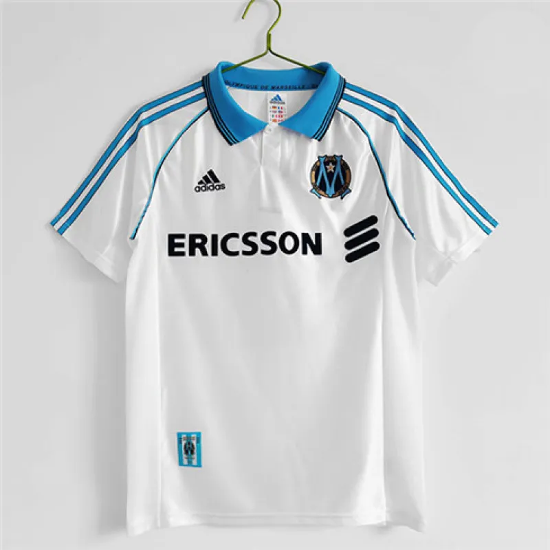 Marseille Retro Jersey 1998/99 Home - White