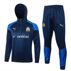 Marseille Kapuzen-Tracksuits 2024/25 - Blau