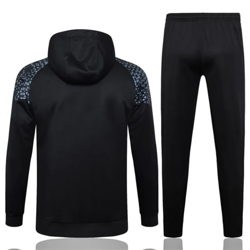 Olympique de Marseille hooded tracksuit 2024/25 - Black