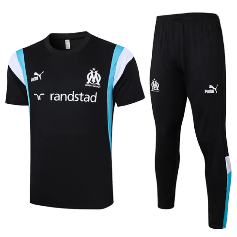 Olympique de Marseille training suit for 2024/25 - Black