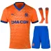 Kinder - Dritte Trikot - Set von Marseille 2024/25 - Orange
