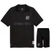 Marseille Kids' 2024/25 125th Anniversary Jersey and Shorts Set - Black