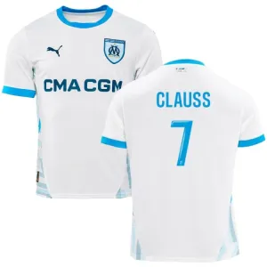 Clauss Marseille 2024/25 Home Jersey - White
