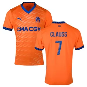 Clauss Marseille 2024/25 Third Jersey - Orange