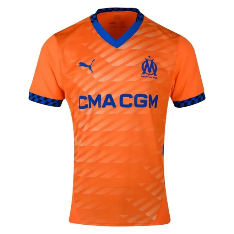 Gouiri Marseille 2024/25 Third Jersey - Orange