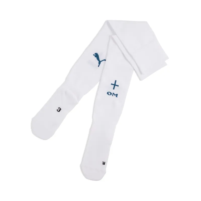 Chaussettes domicile 2024/25 de Marseille - Blanc