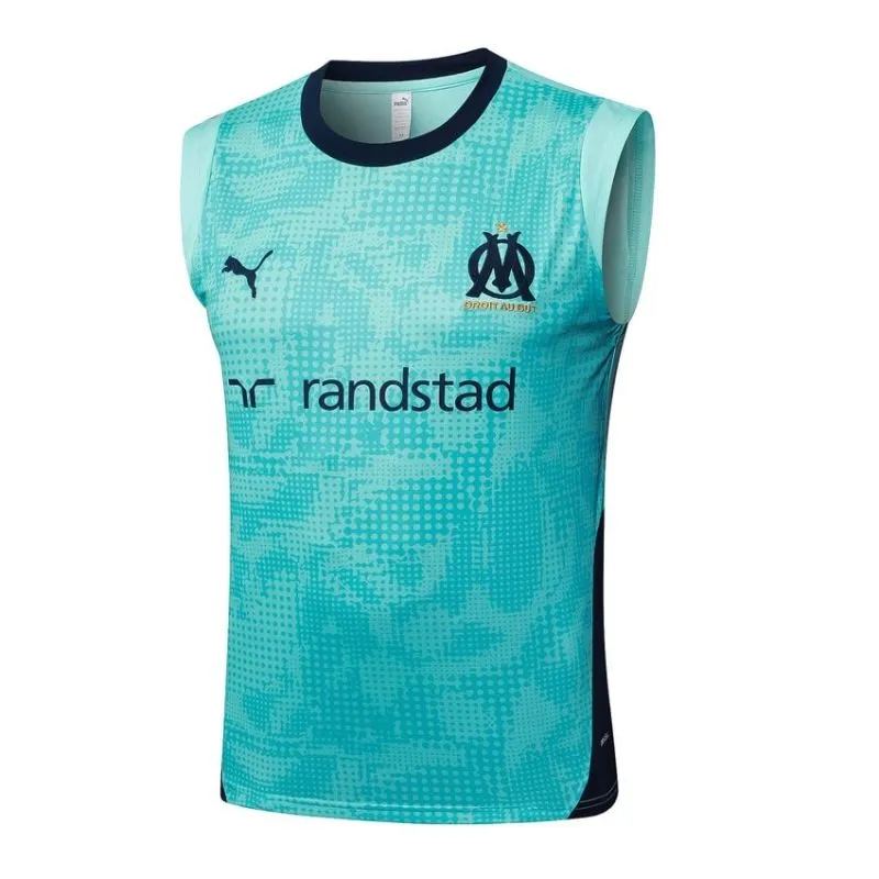 Marseille 2025/26 Shorts & Tank Top Set - Blue