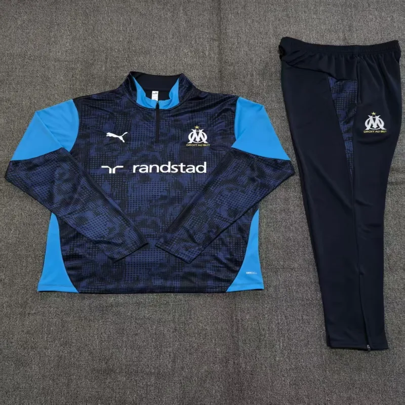 Marseille 2025/26 Set Sportivo Bambino Blu