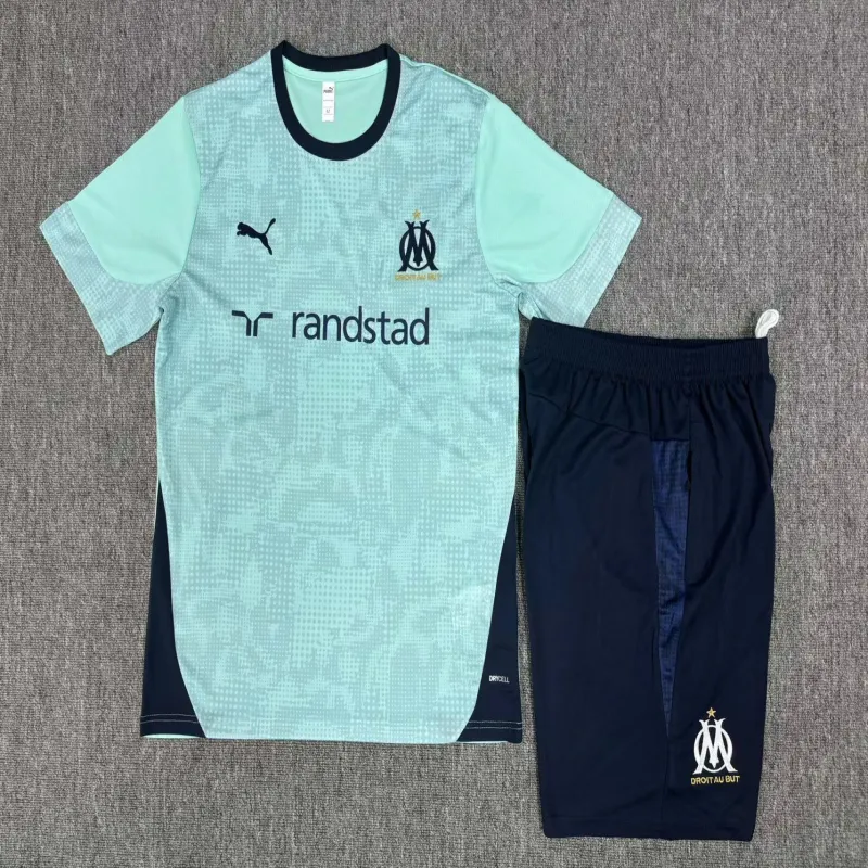 Marseille 2025/26 Kinder Trainingsanzug blau