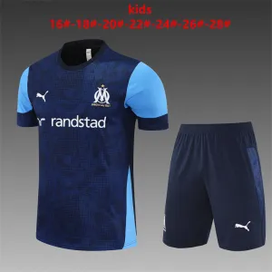 Marseille 2025/26 Kinder Trainingsanzug blau