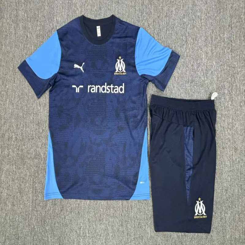 Marseille 2025/26 Kids Training Set blue