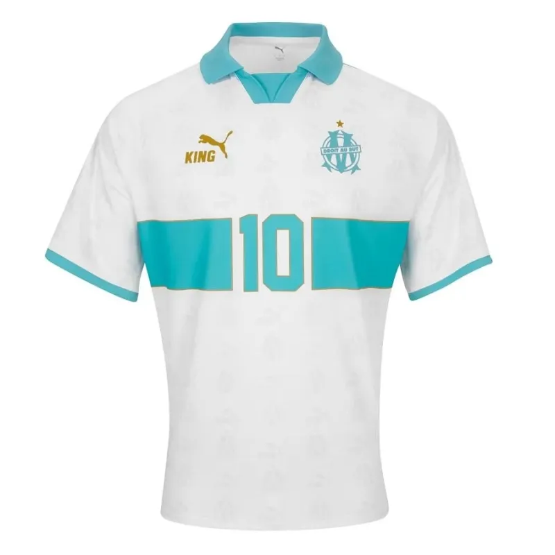 OM King Maglia Retro Bianca