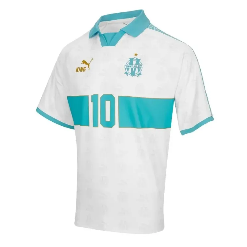 OM King Maglia Retro Bianca