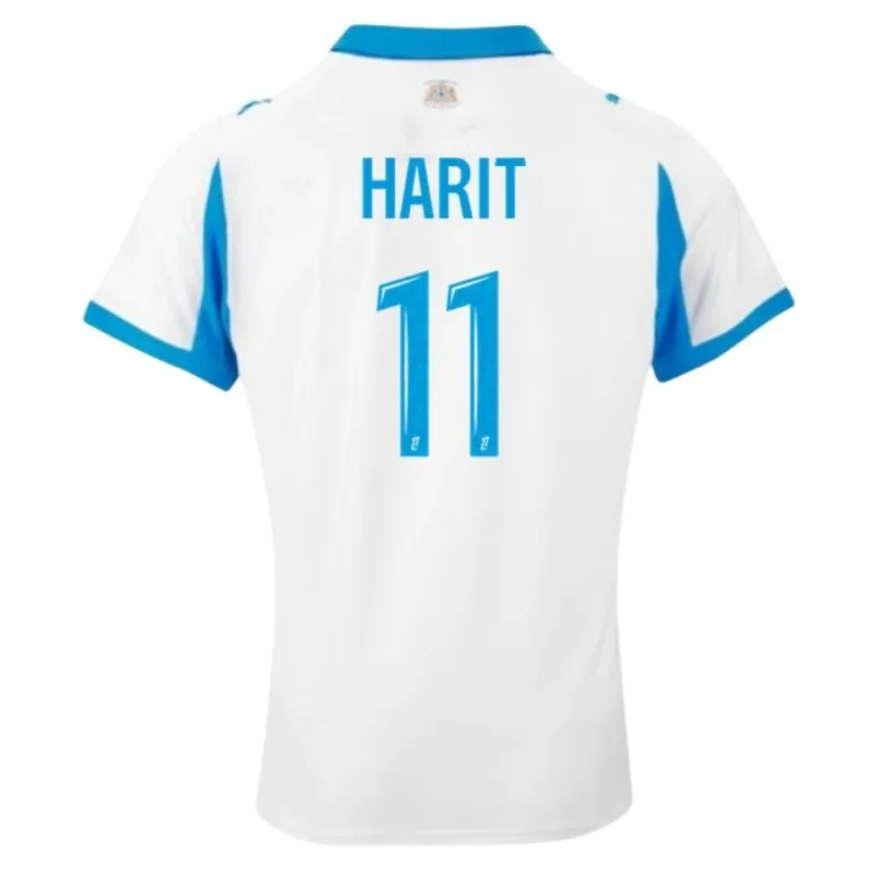 Marseille HARIT Kinder-Trikot-Set 2025/26 Heim - Weiß