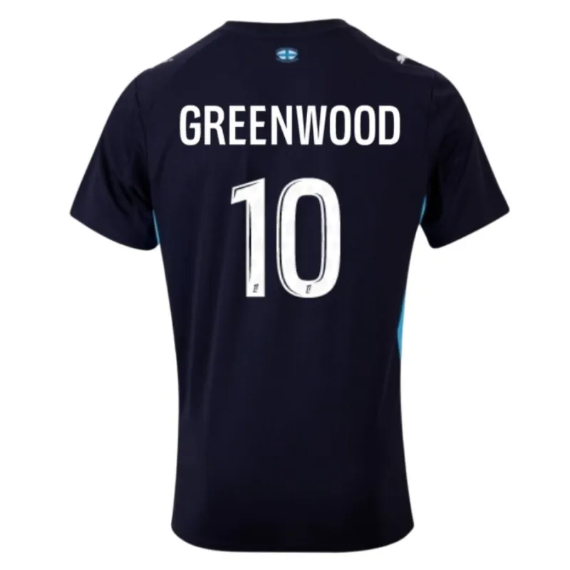 Marseille GREENWOOD 2025/26 Away Kids Football Mini Kit