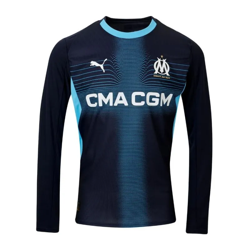 Maglia Marsiglia Trasferta Maniche Lunghe 2025/26
