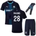 Marseille PAVARD 2025/26 Maillot Extérieur Enfant - Noir