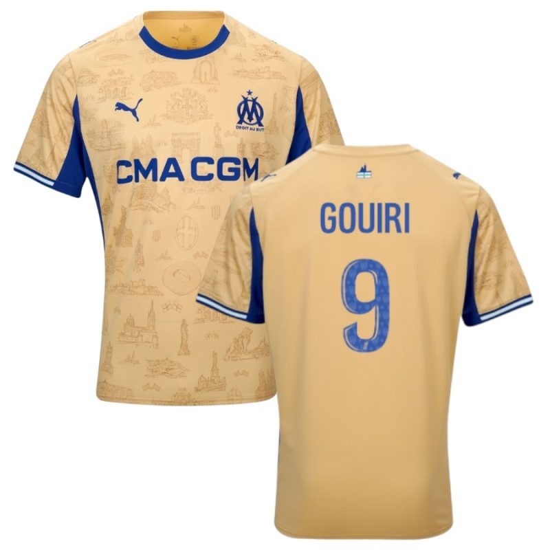 Marseille 2025/26 GOUIRI Fourth Jersey