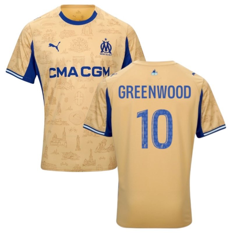 Camiseta Marsella Cuarta 25/26 GREENWOOD