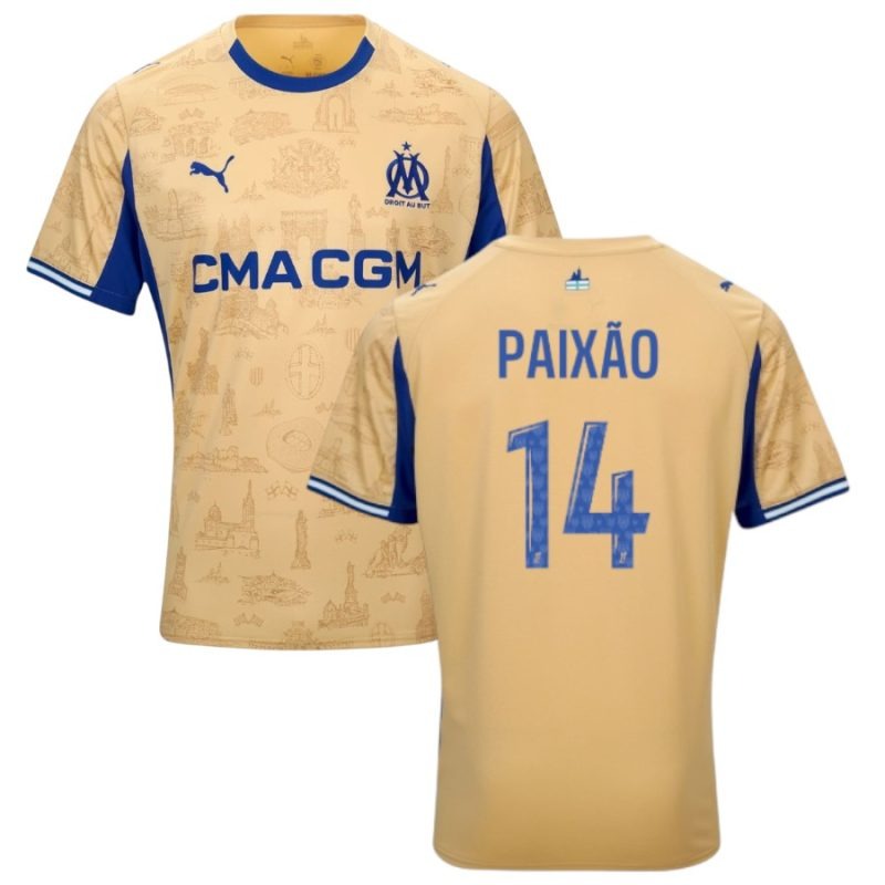 Maillot OM Fourth 2025/26 PAIXAO