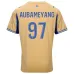 Marseille Aubameyang 2025-26 Kids Fourth Jersey Kit Set