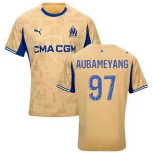 Marseille Viertes Trikot 2025/26 AUBAMEYANG