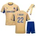 Conjunto camiseta cuarta infantil Marsella T.WEAH 2025/26 - Beige