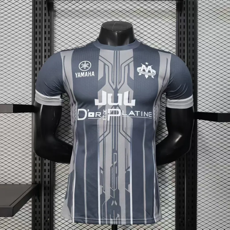 Olympique de Marseille Maillot de Joueur Édition Spéciale 2025/26 - Gris