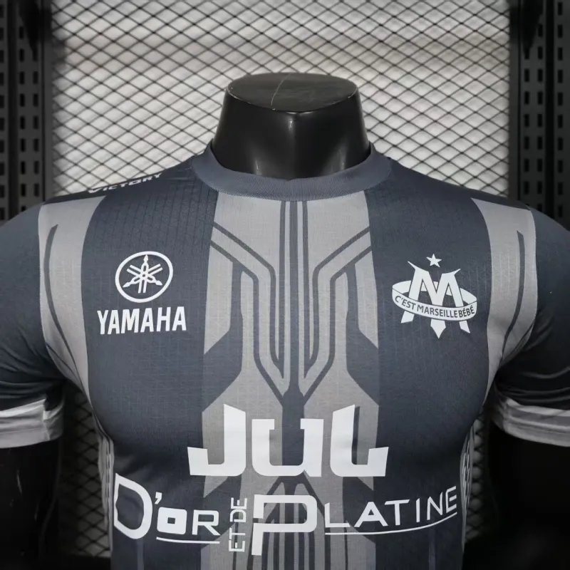 Olympique de Marseille Maillot de Joueur Édition Spéciale 2025/26 - Gris