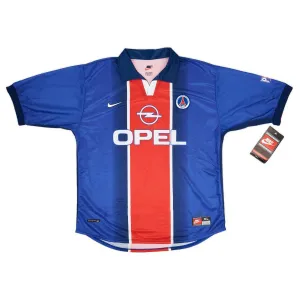 Paris Saint-Germain 1998/99 Retro Home Jersey - Blue/Red