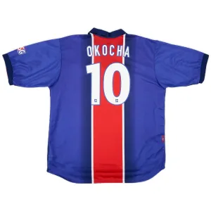 Paris Saint-Germain OKOCHA 1998/99 Retro Home Jersey - Blue/Red