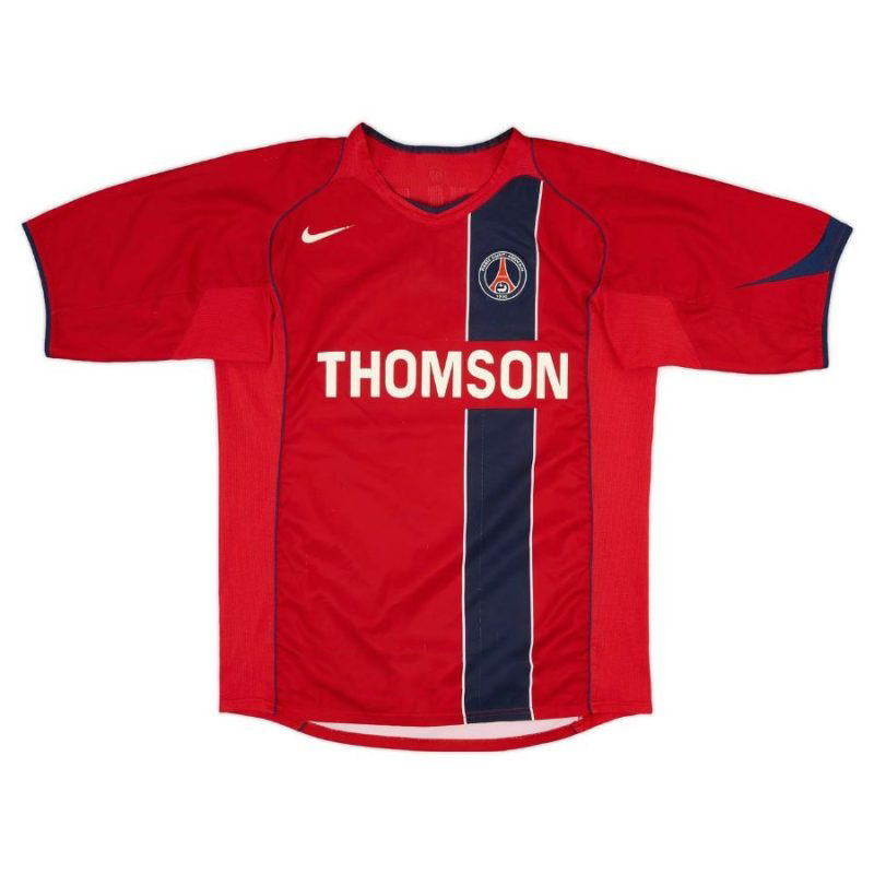 Paris Saint-Germain PAULETA 2004/05 Maglia da trasferta retrò - Rossa