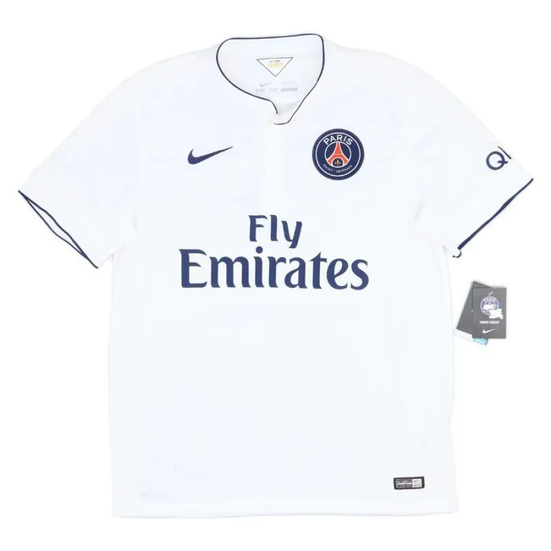 Paris Saint-Germain CAVANI 2014/15 Retro Away Jersey - White