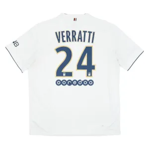 Paris Saint-Germain VERRATTI 2014/15 Retro Away Jersey - White