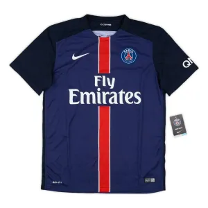 Paris Saint-Germain 2015/16 Retro Home Jersey - Blue