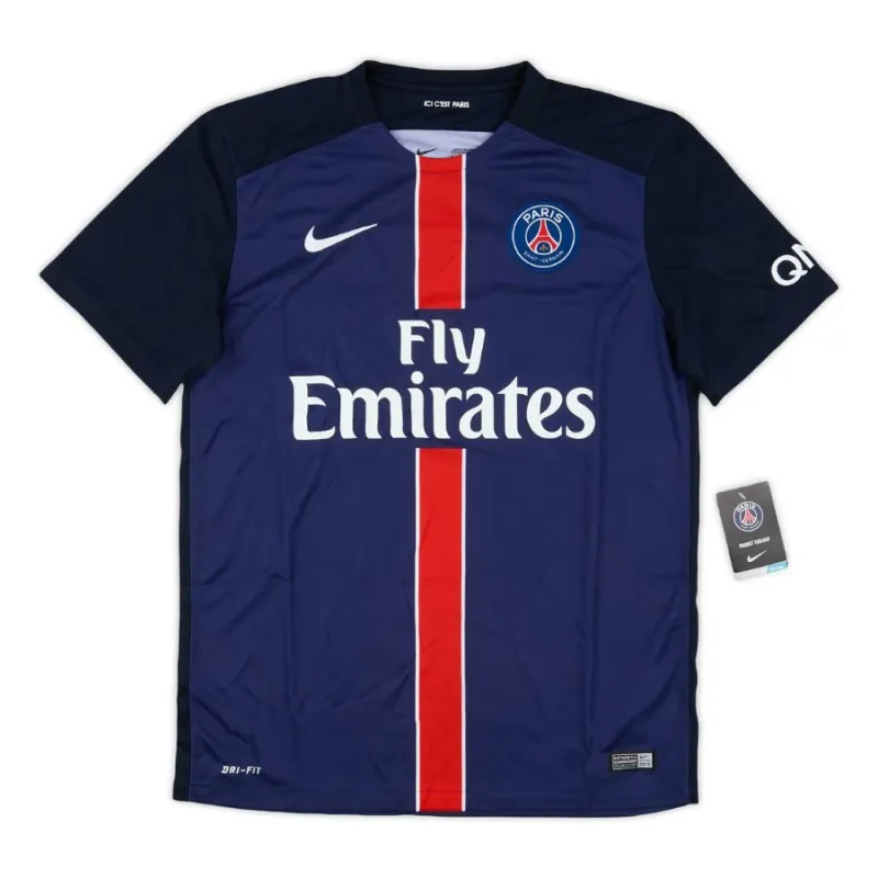 Paris Saint-Germain 2015/16 Camiseta retro local - Azul