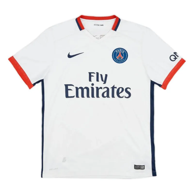 Paris Saint-Germain VERRATTI 2015/16 Maglia da trasferta retrò - Bianca