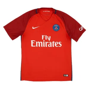 Paris Saint-Germain 2016/17 Retro Away Jersey - Red