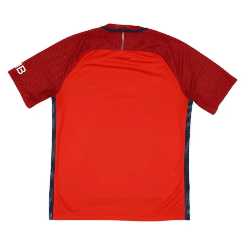 Paris Saint-Germain 2016/17 Retro Away Jersey - Red