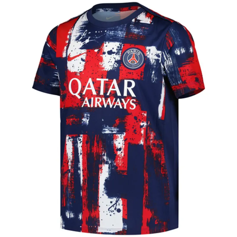 Kit de entraînement de Paris Saint-Germain 2024/25 domicile - Bleu/Rouge