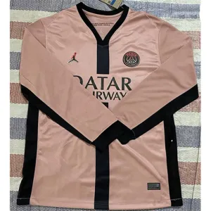 Paris Saint-Germain Third Long-Sleeved Kit 2024/25 - Pink