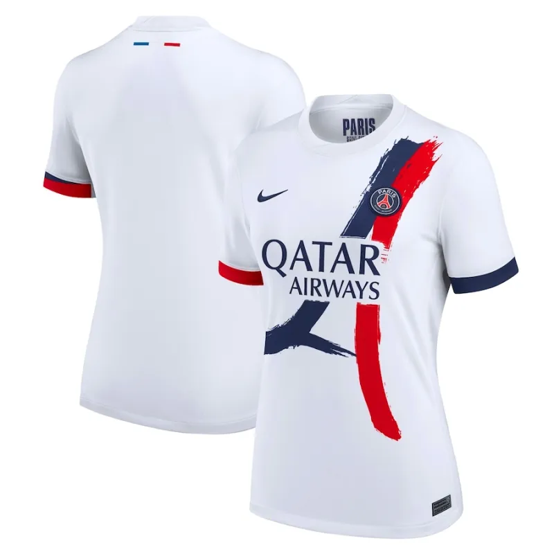 Paris Saint-Germain Women's 2024/25 Away Kit - White