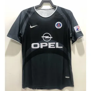 Paris Saint - Germain Retro Third Kit 2001 - Black