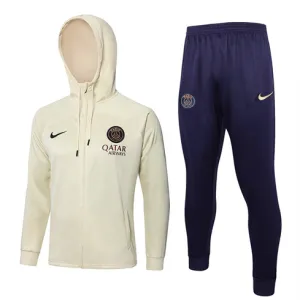 Paris Saint-Germain Hooded Sports Jacket 2024/25 - Apricot