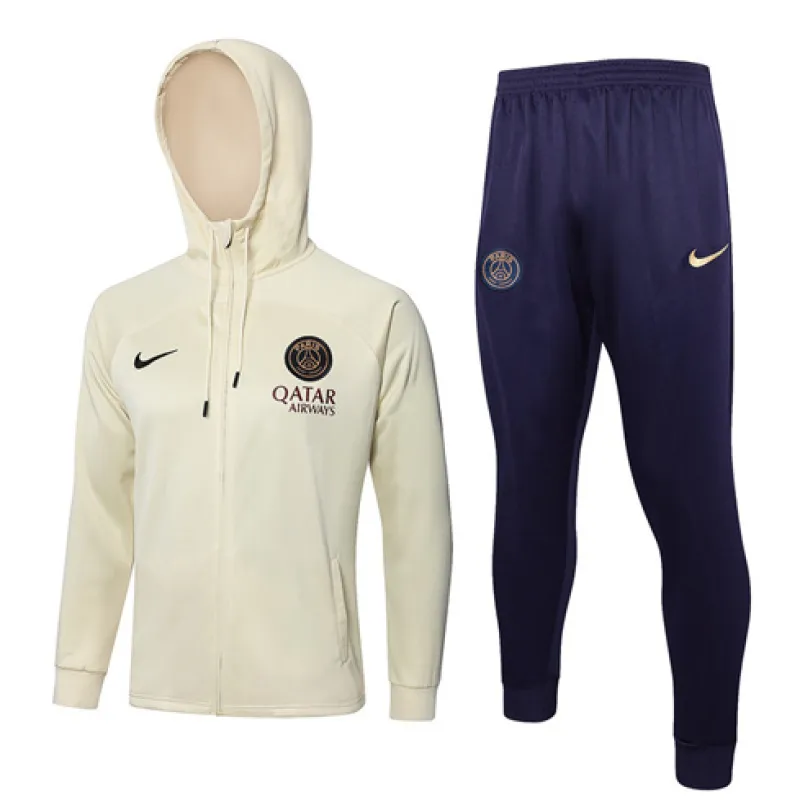 Giacca sportiva con cappuccio di Paris Saint-Germain 2024/25 - Albicocca