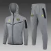 Chaqueta deportiva con capucha de Paris Saint - Germain 2024/25 - Gris
